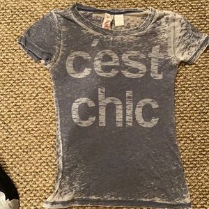 Vintage style tee